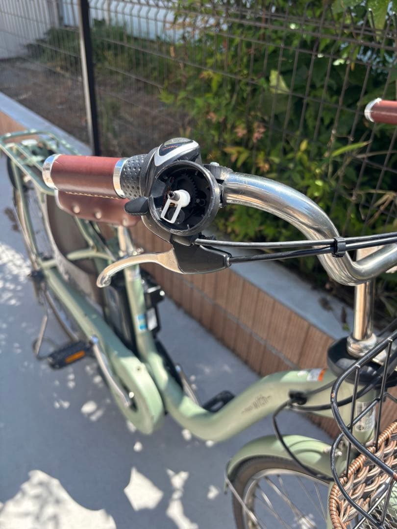 グリーンシティサイクル 前カゴ付き