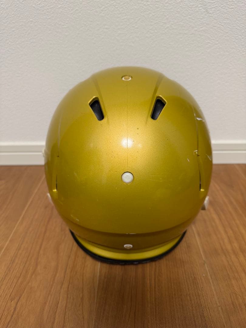 Riddell ゴールド アメリカンフットボールヘルメット