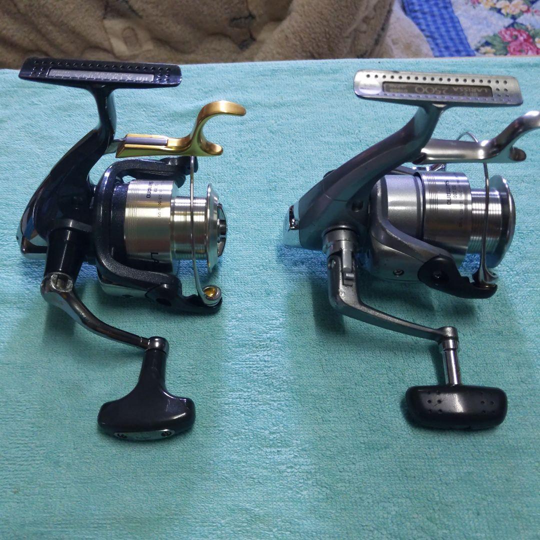 シマノ　BBXデスピナ2500DHGとラリッサ2500