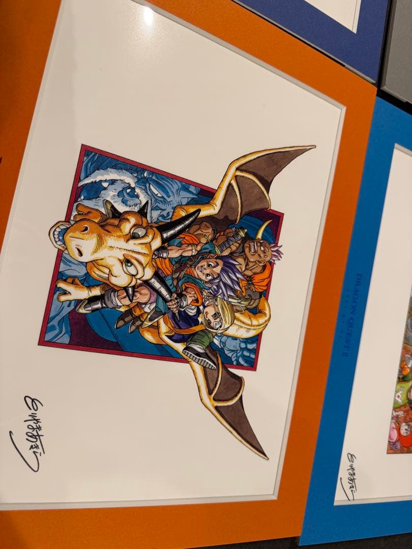 鳥山明 複製原画 6枚セット ドラゴンクエスト