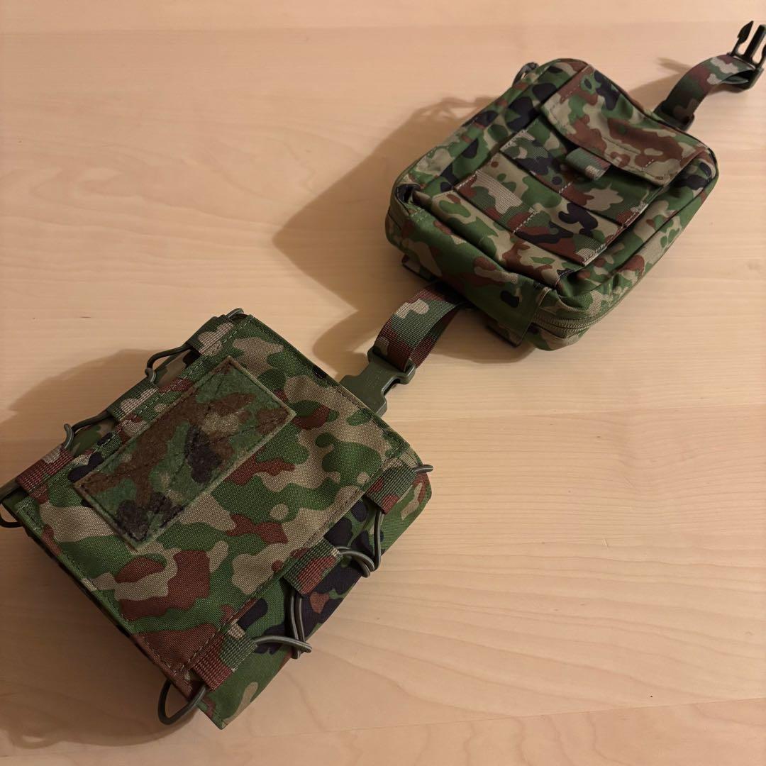 陸自迷彩 救急品袋 ブローアウトキット IFAK 横型