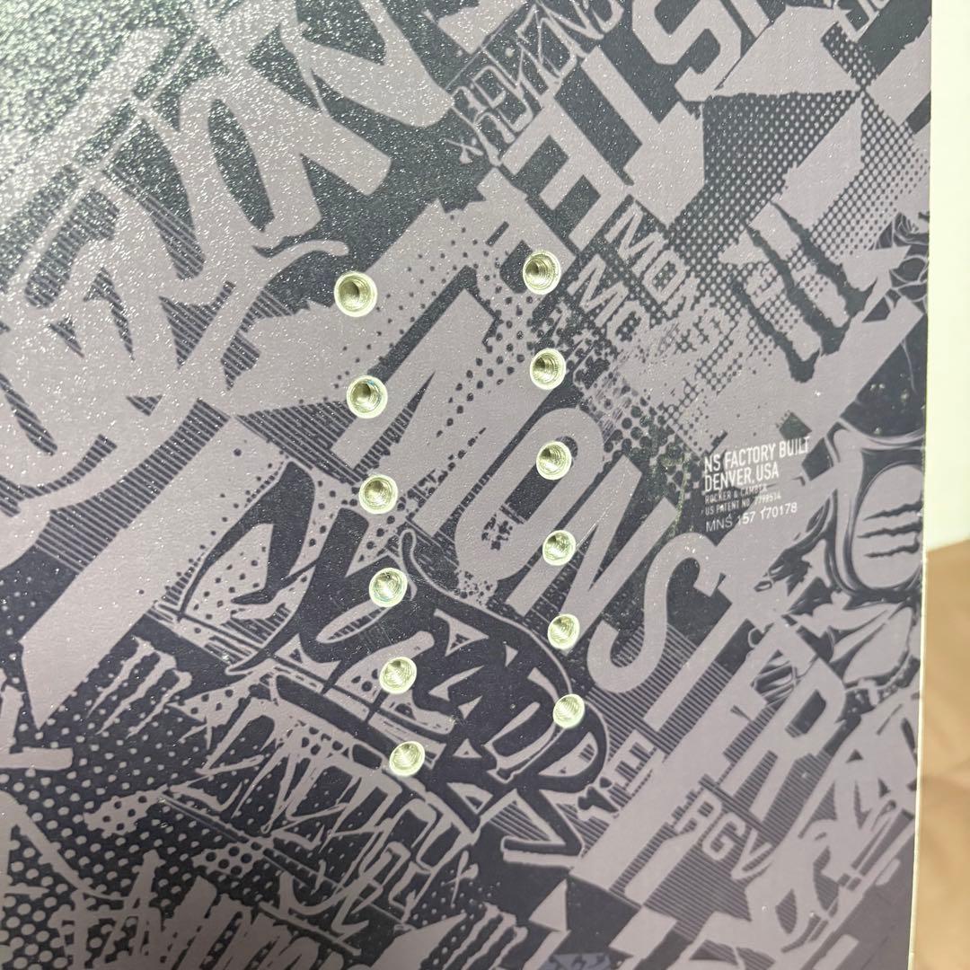 【希少品】NEVER SUMMER スノーボード モンスターエナジー 157