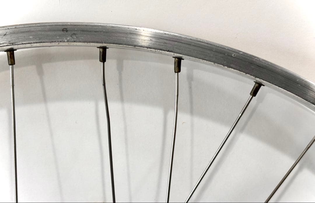 ランドナー ホイールセット　シマノラージハブ デュラエーススプロケ650B