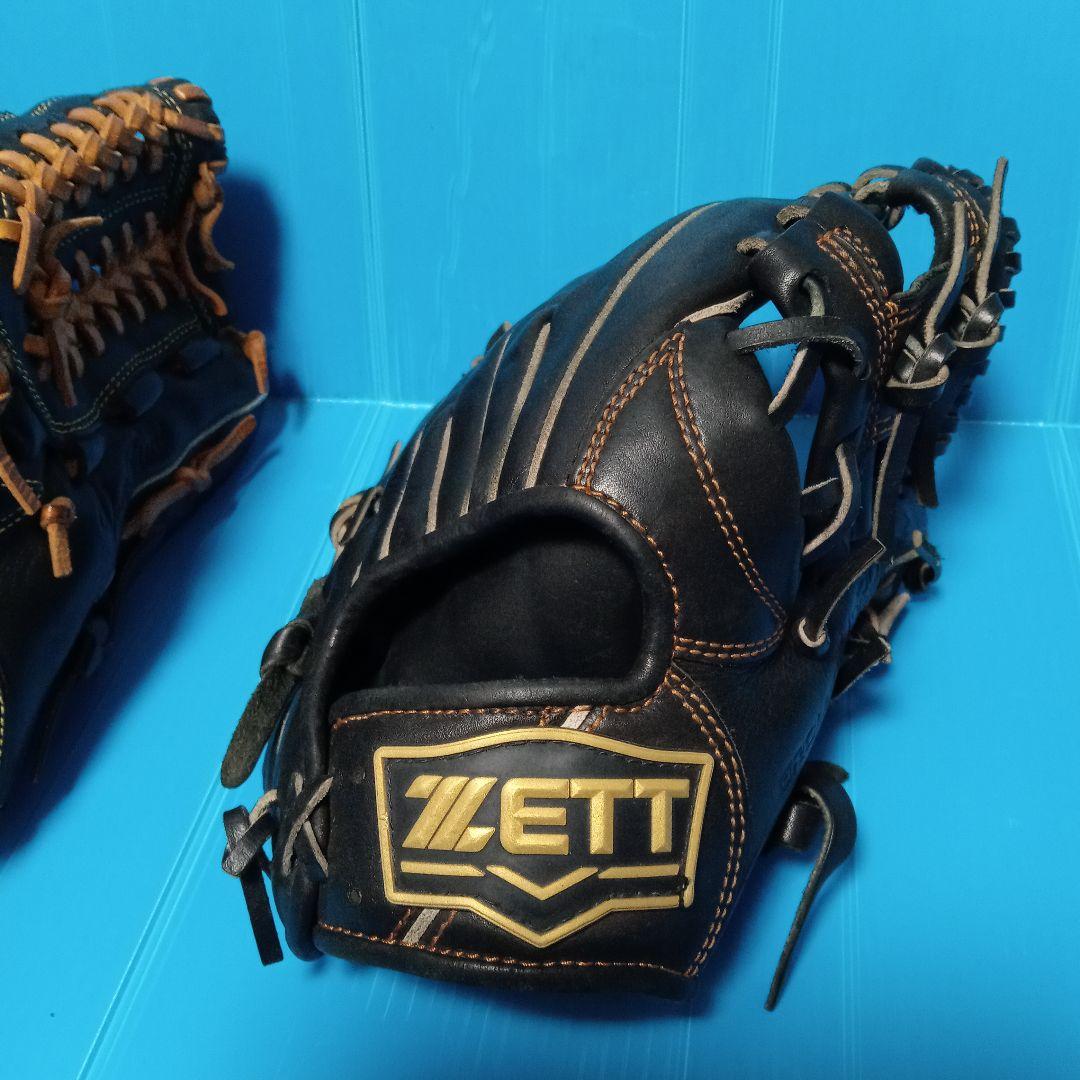 ミズノ(成人用) ZETT (子供用)野球グローブ セット（管理No.4661）