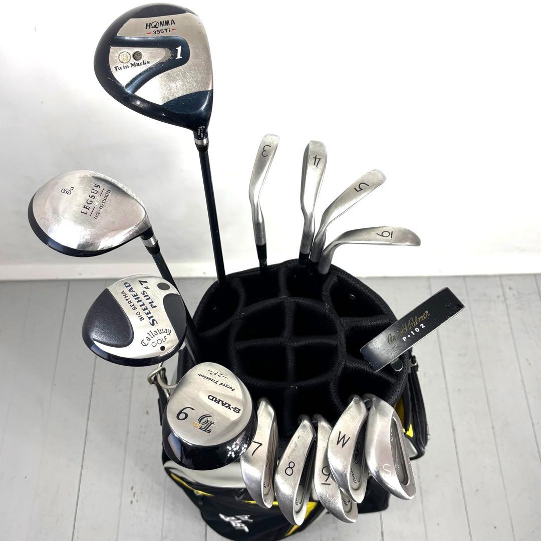 本格派 メンズゴルフクラブ 本 フルセット お試しセット 初心者向け ゴルフ