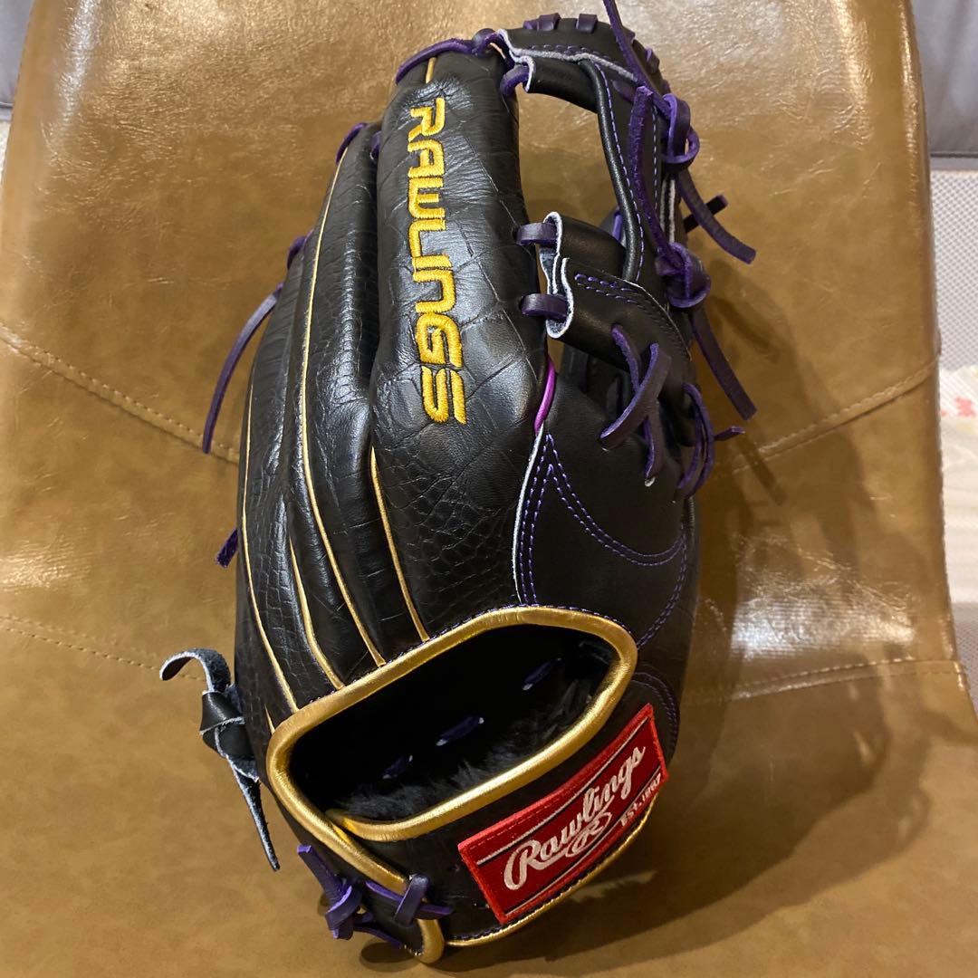 サボテン　Rawlings 軟式グローブ　内野用　岡本和真モデル