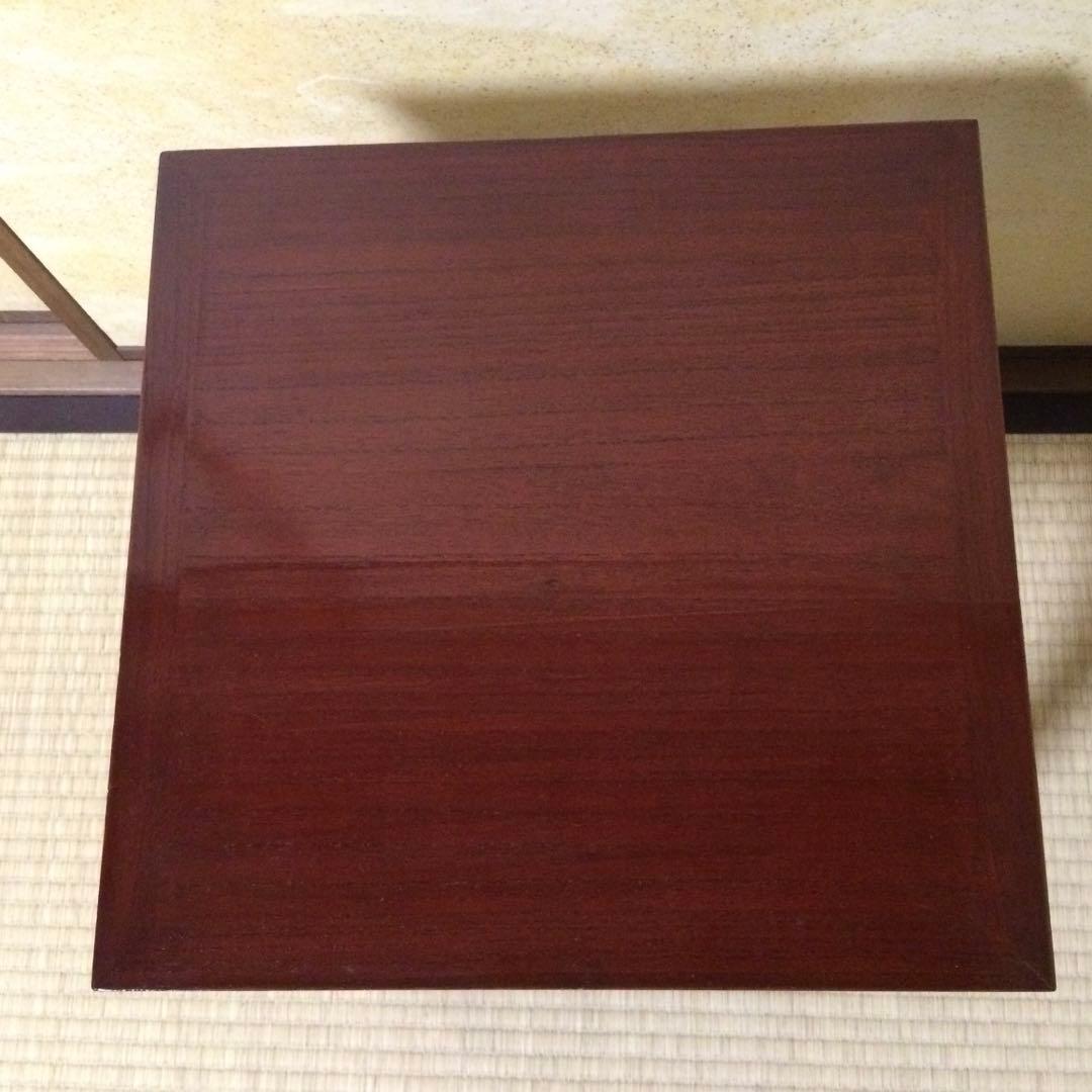 茶道具 園能斎好 吉野棚 塗師宗桂作 溜塗 茶棚 箱付 L306