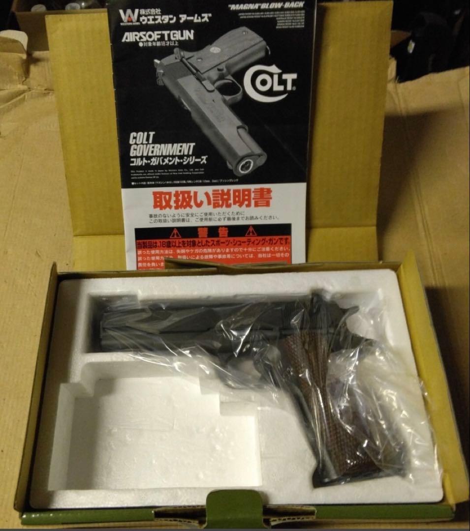 WA ウエスタンアームズ ガスブローバック.コルトガバメントミリタリーモデル
