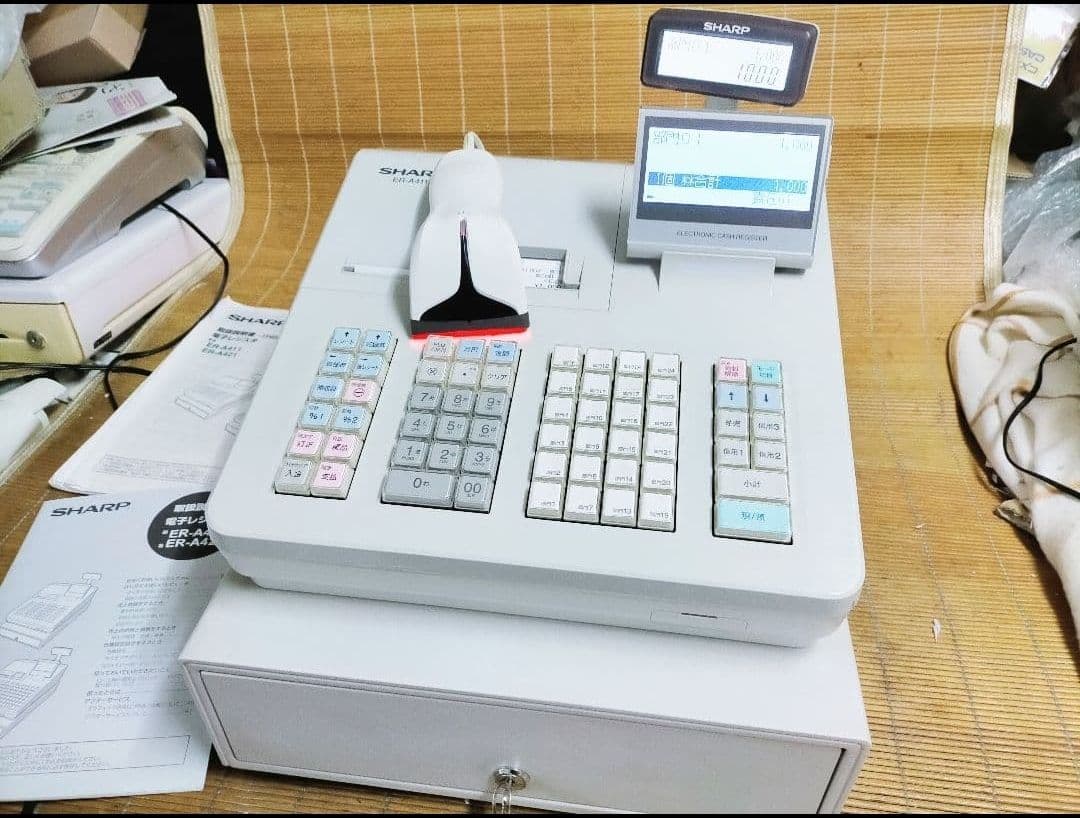 シャープ最上位レジスターER-A411　純正品　189208