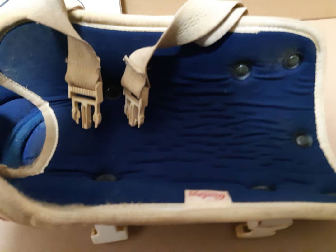 横浜ベイスターズ 駒田徳広サイン入り実使用バッティングレガースとサイン色紙