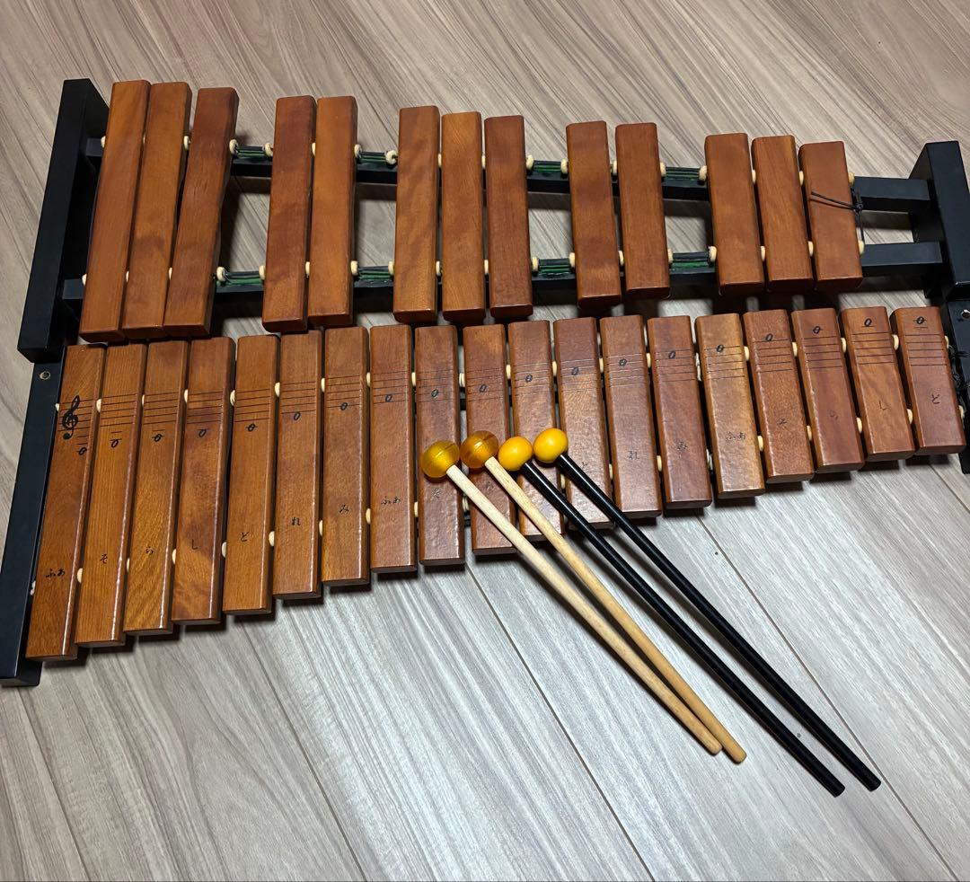 【廃盤品】希少！YAMAHA◆卓上木琴◆32音◆TX-6◆ヤマハ◆