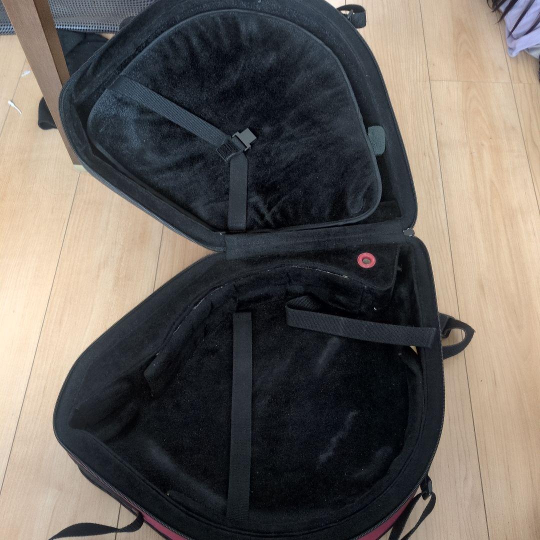 フレンチホルンケース ワインレッド