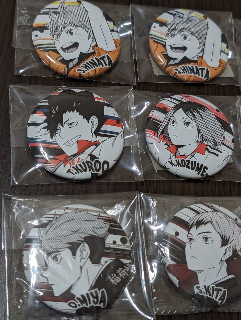 ハイキュー!!　缶バッジ　セット
