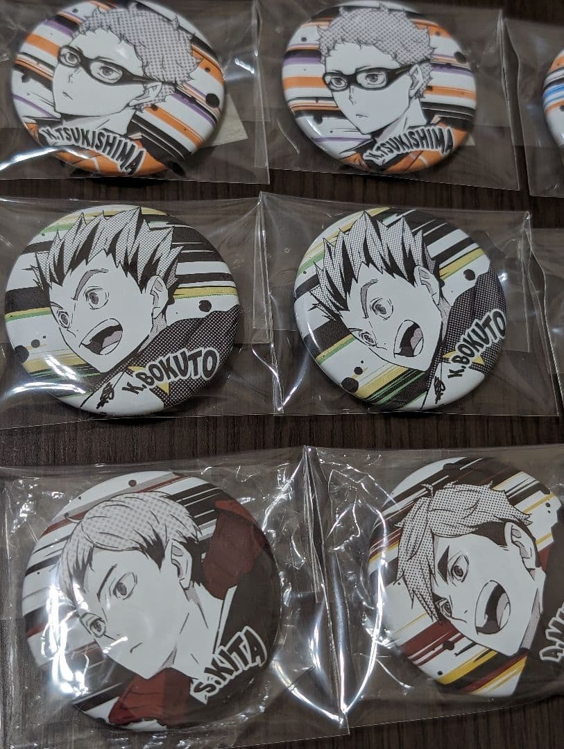 ハイキュー!!　缶バッジ　セット