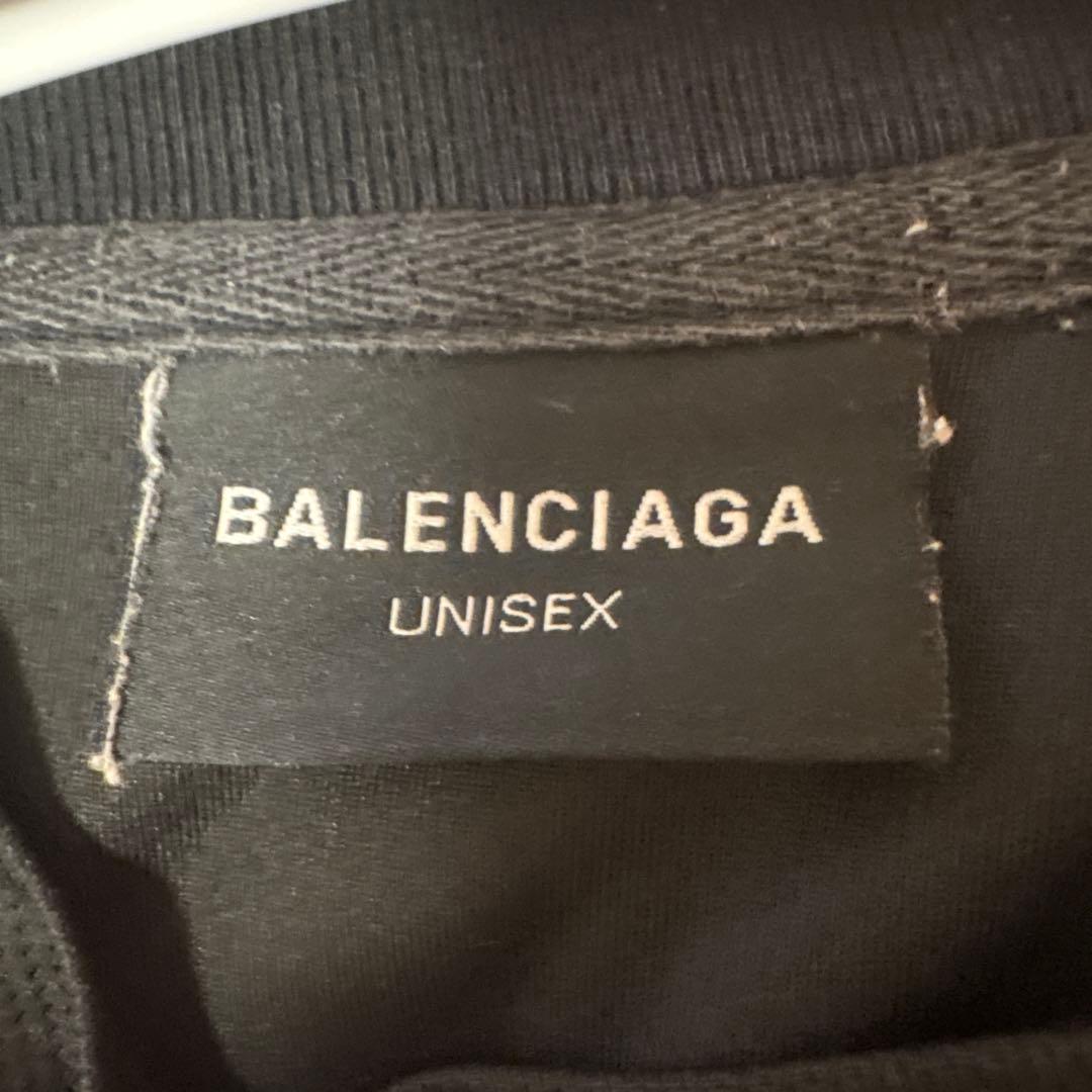 balenciaga サッカーシャツ 黒 PARIS 10