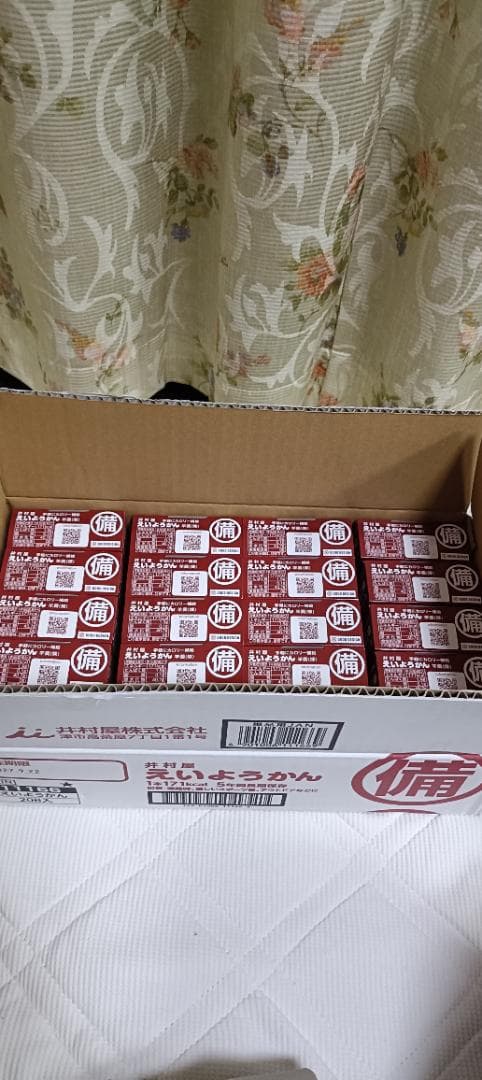 非常用食品 えいようかん 20個セット　２０２７年９月まで