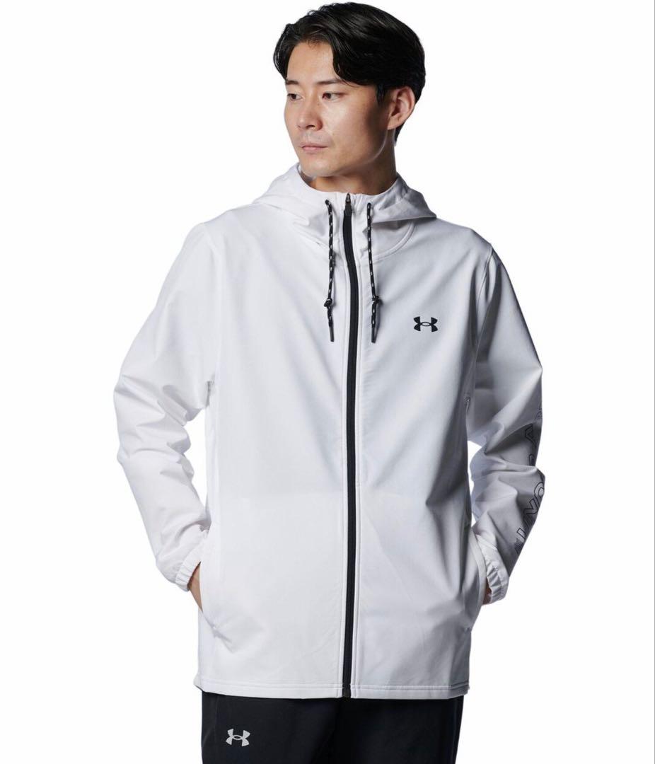 Under Armour ホワイト ウィンドブレーカー