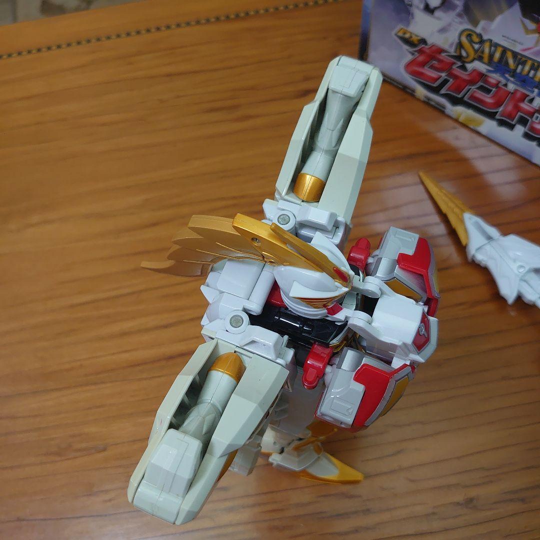 魔法戦隊マジレンジャー 天空合体 DXセイントカイザー 箱説明書あり