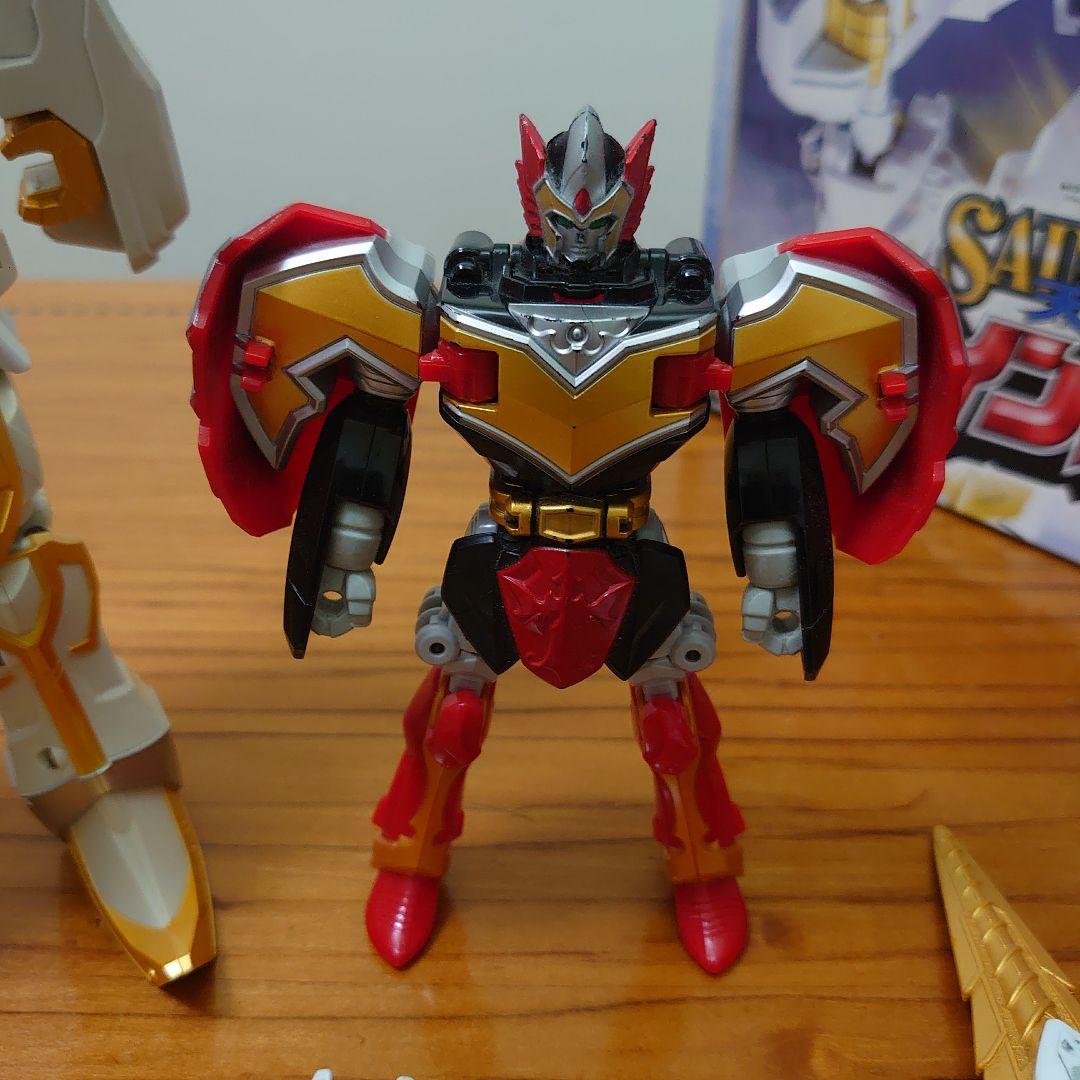 魔法戦隊マジレンジャー 天空合体 DXセイントカイザー 箱説明書あり