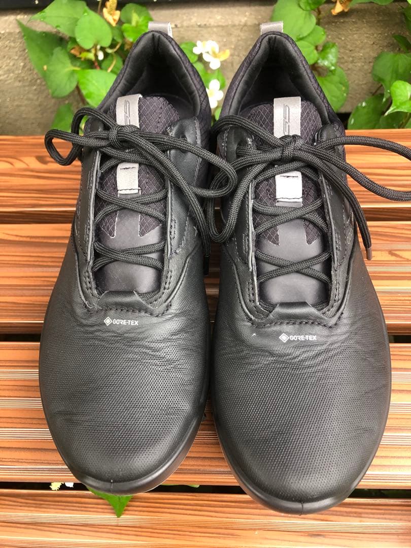 351番超美品ECCO BIOM G5 黒 38 24.0cmソフトスパイク