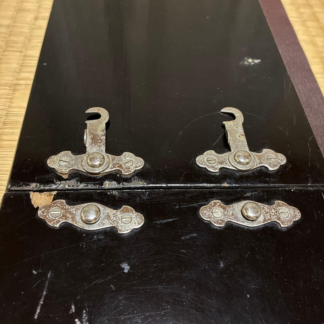 箏 立奏台 美箏台　漆塗 （折りたたみ式）