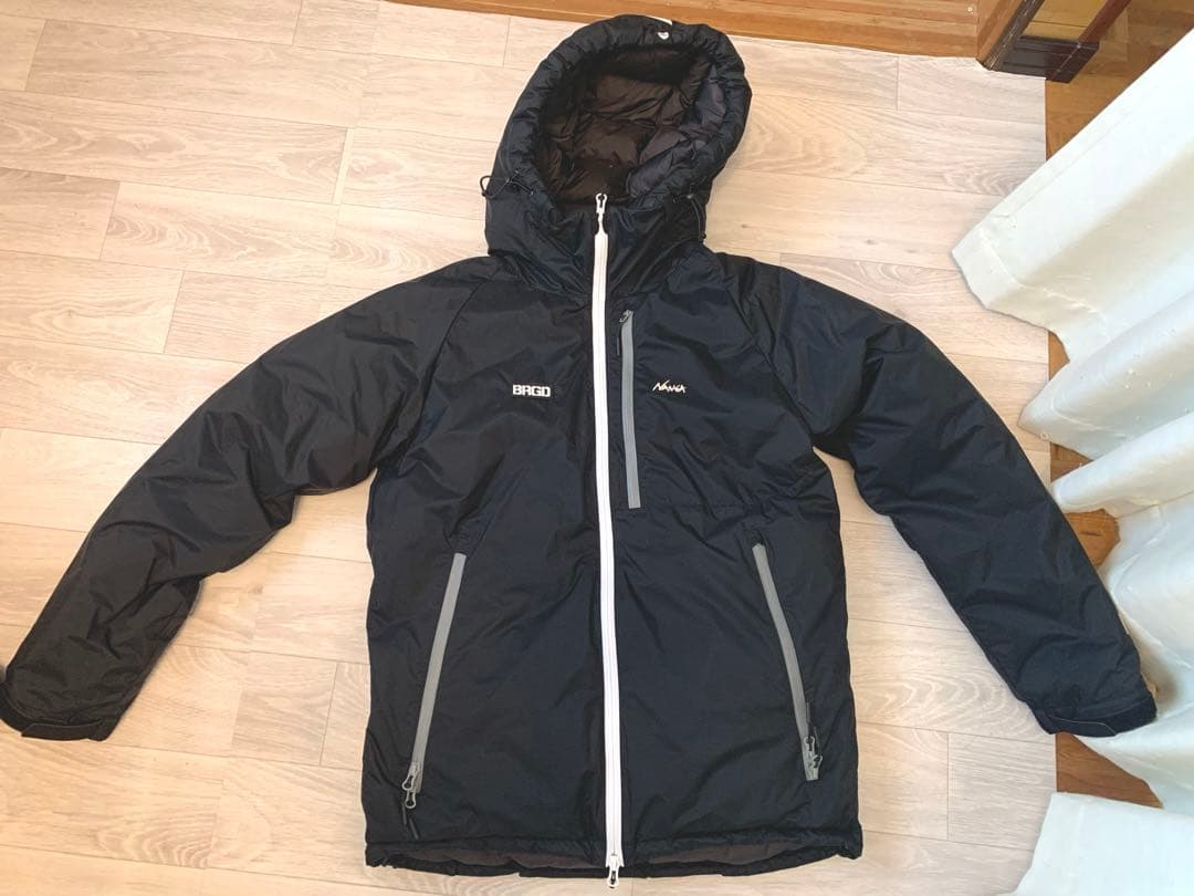 バスブリゲード x ナンガ　オーロラダウンジャケット　セットアップ　上下　限定品