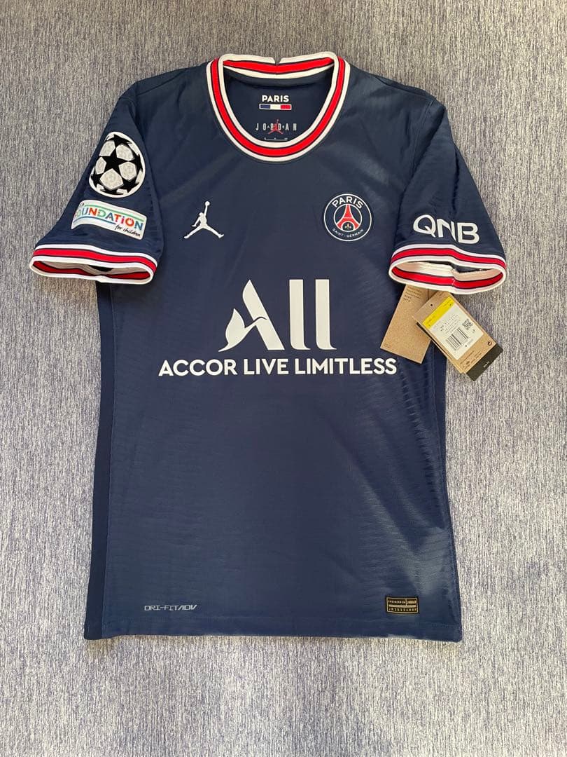 パリサンジェルマン　メッシ　ユニフォーム　21/22ホーム　オーセンティック