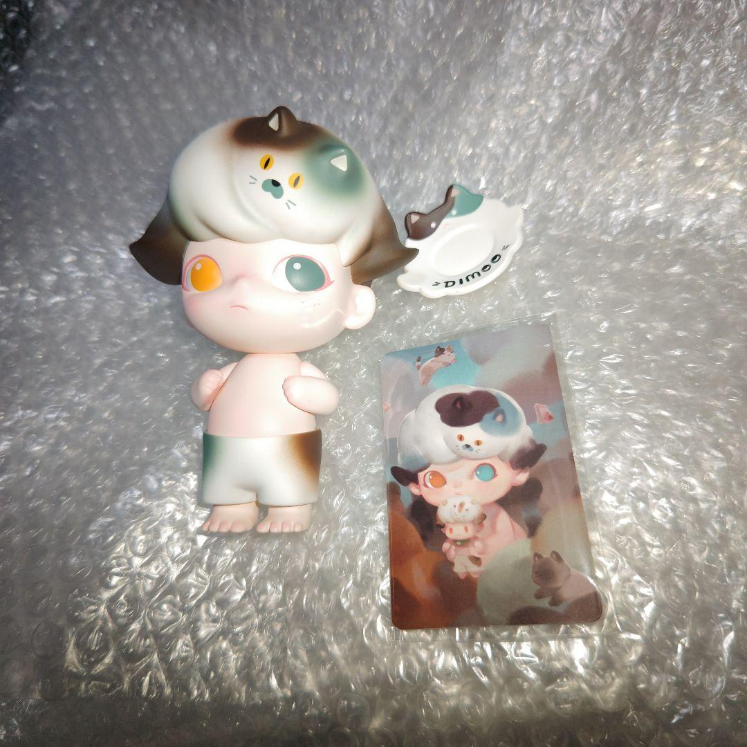 DIMOO　三毛猫　フィギュア　12cm