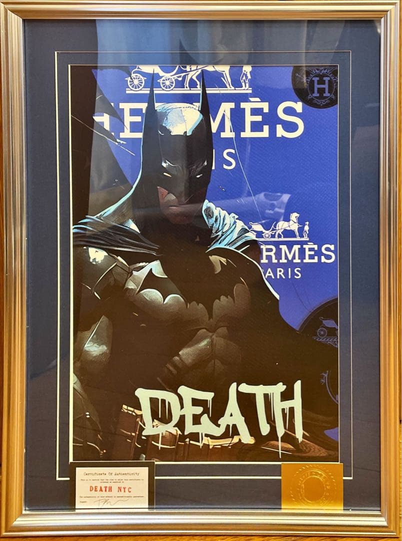 額込 世界限定100枚DEATH NYC アートポスター 現代アート 19