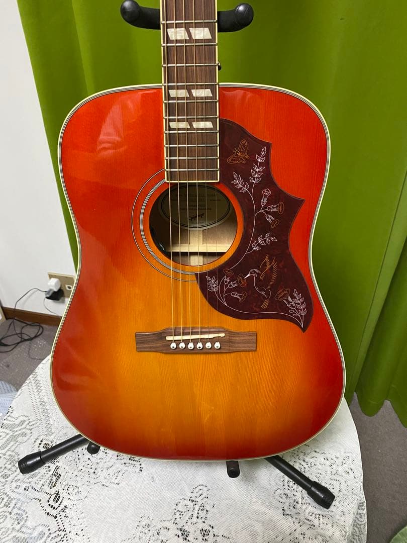 む*む様 美品エピフォンby Gibson ハミングバードStudio エレアコ