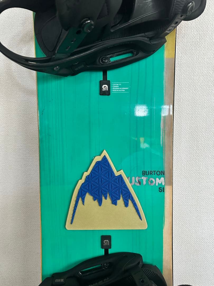 美品　Burton Custom 151 キャンバー　 Burton カーテルM