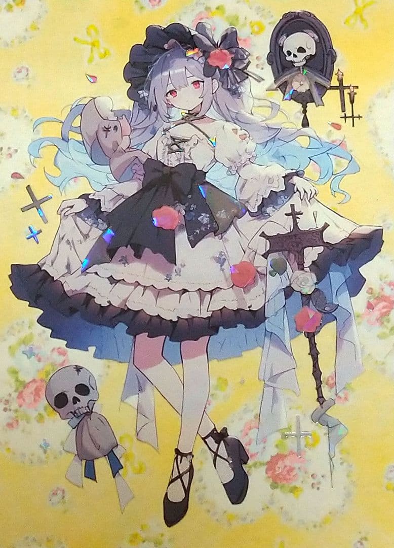 廃盤品✩J841＃赤黯时刻(贝壳光)切り売り海外人物女の子AIマステ