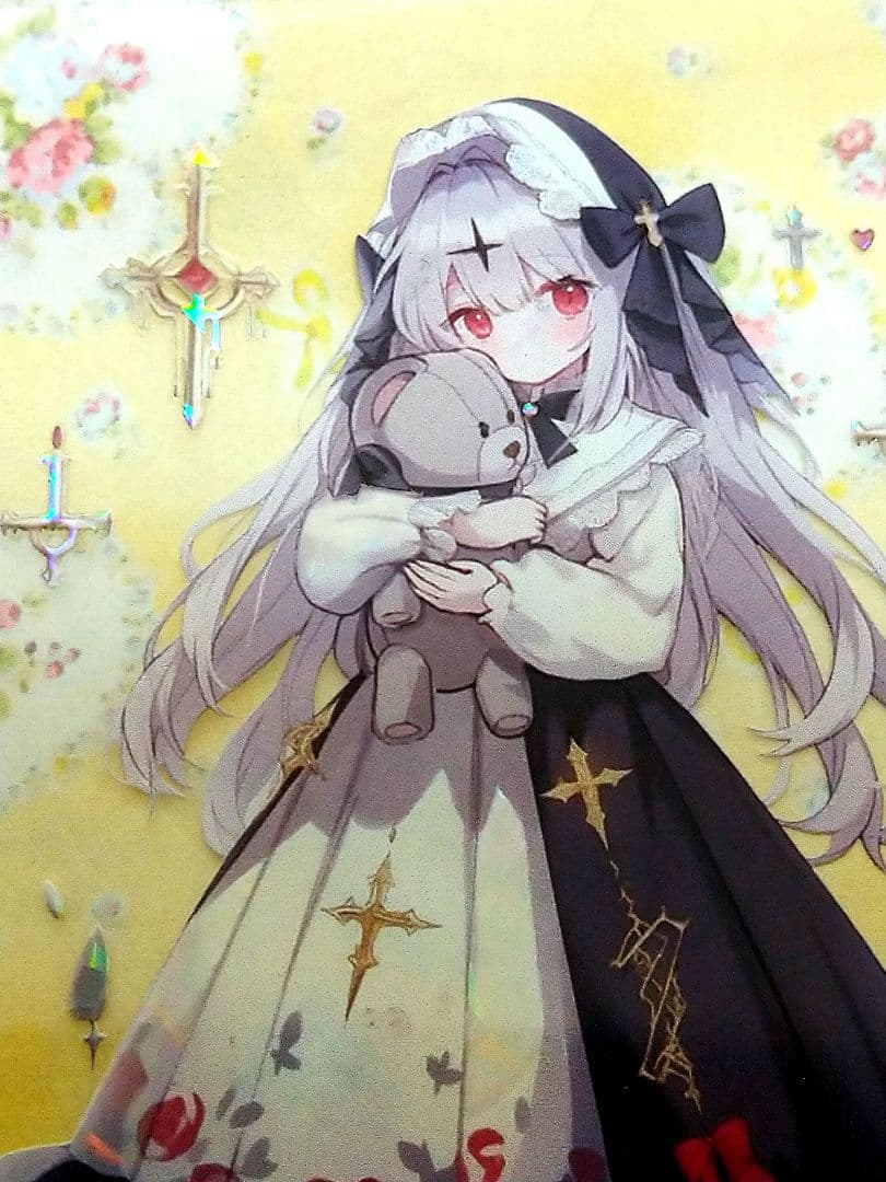 廃盤品✩J841＃赤黯时刻(贝壳光)切り売り海外人物女の子AIマステ