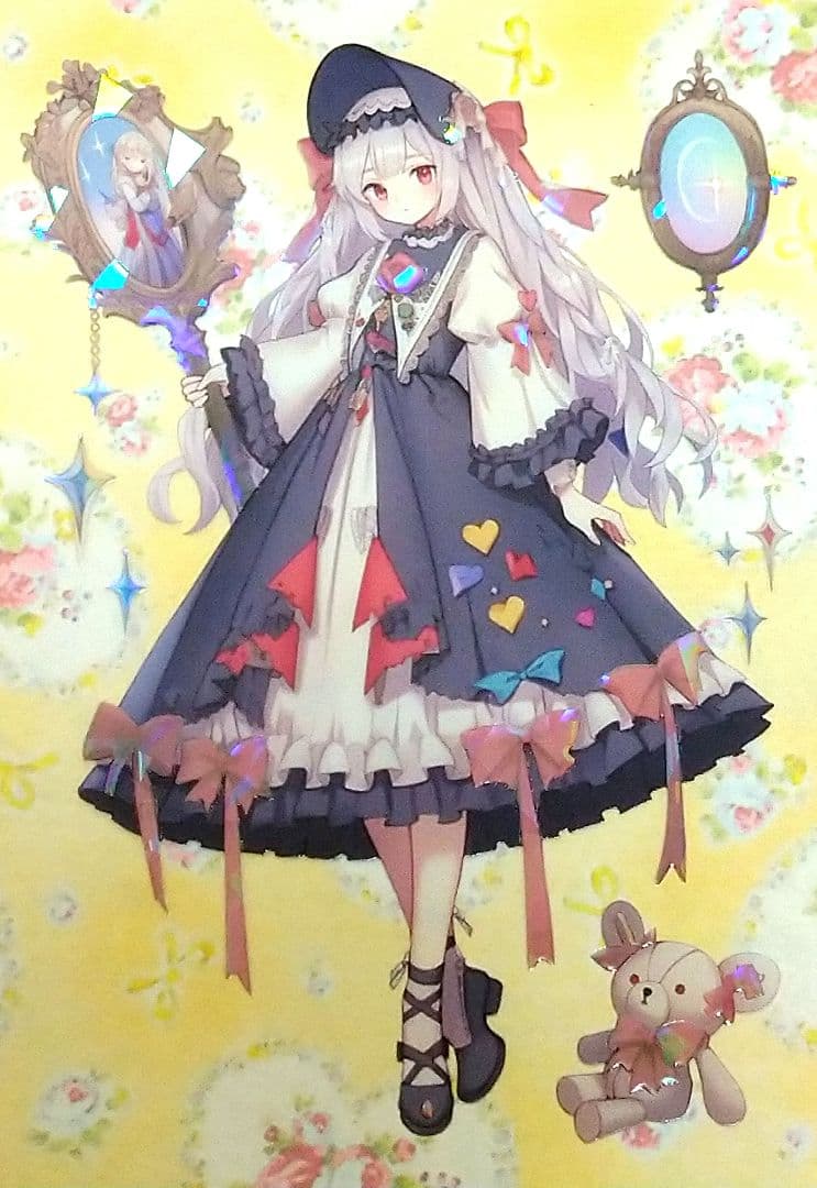 廃盤品✩J841＃赤黯时刻(贝壳光)切り売り海外人物女の子AIマステ