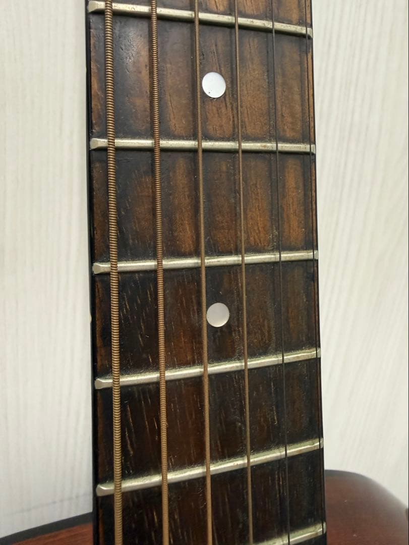 【中古品】Morris モーリス 国産フォークギター ソフトケース付き