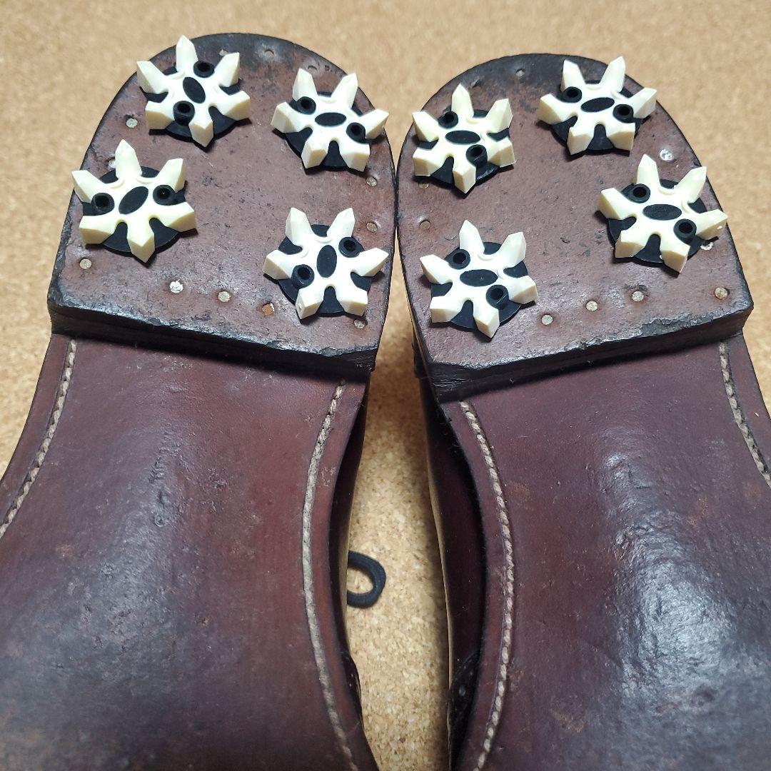 希少 ヴィンテージ フットジョイクラシック ウイングチップシューズ 茶 USA