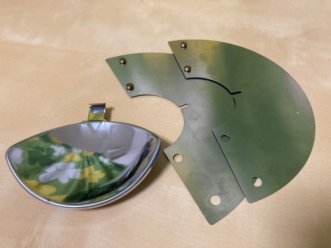 UCO 旧デザイン キャンドルランタン 無塗装アルミ・純正コクーン・リフレクター