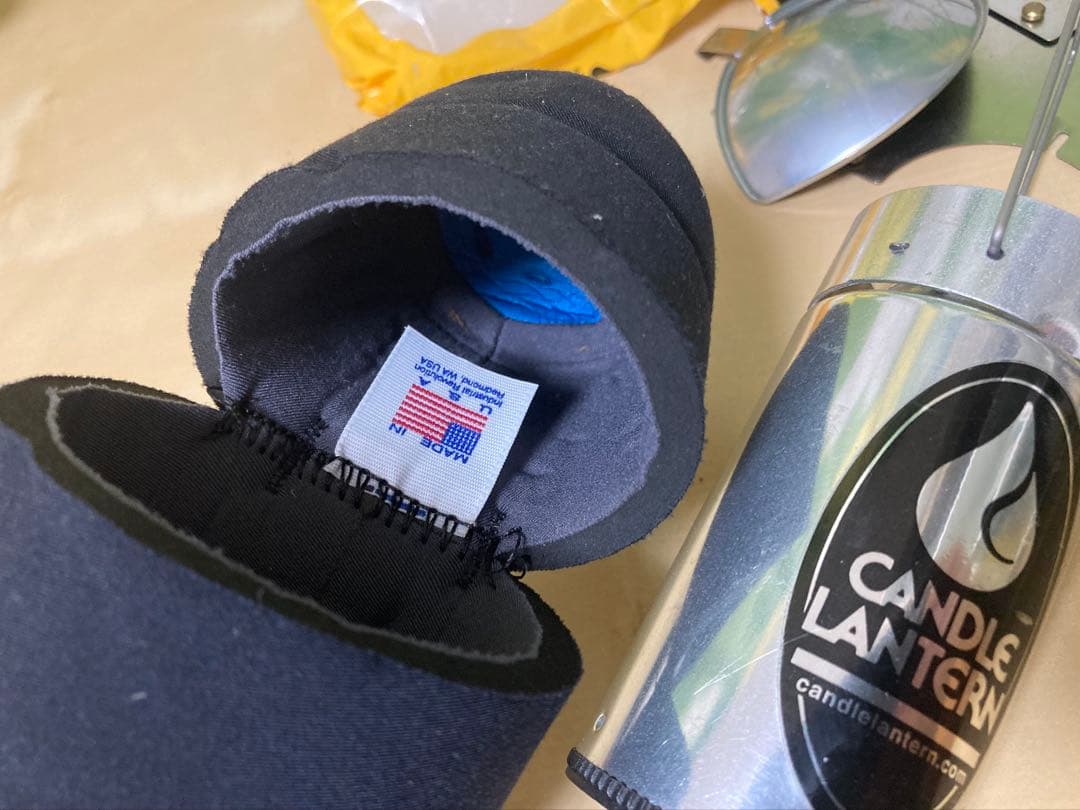 UCO 旧デザイン キャンドルランタン 無塗装アルミ・純正コクーン・リフレクター