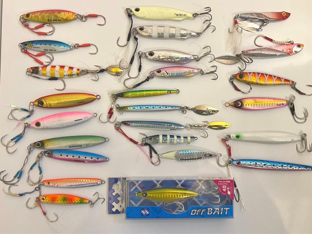 [まとめ売り] １個333円メタルジグ　25個　 DUO、メジャクラ、シマノ等