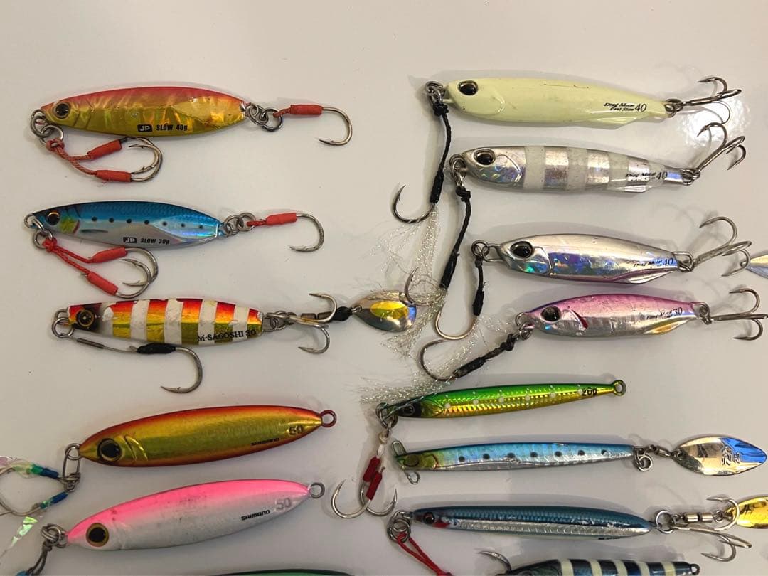 [まとめ売り] １個333円メタルジグ　25個　 DUO、メジャクラ、シマノ等