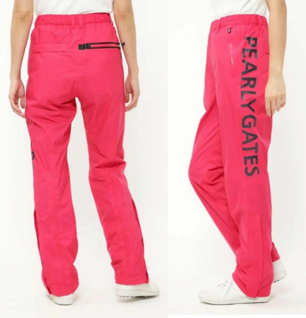 パーリーゲイツ　レインウェア上下　ピンク