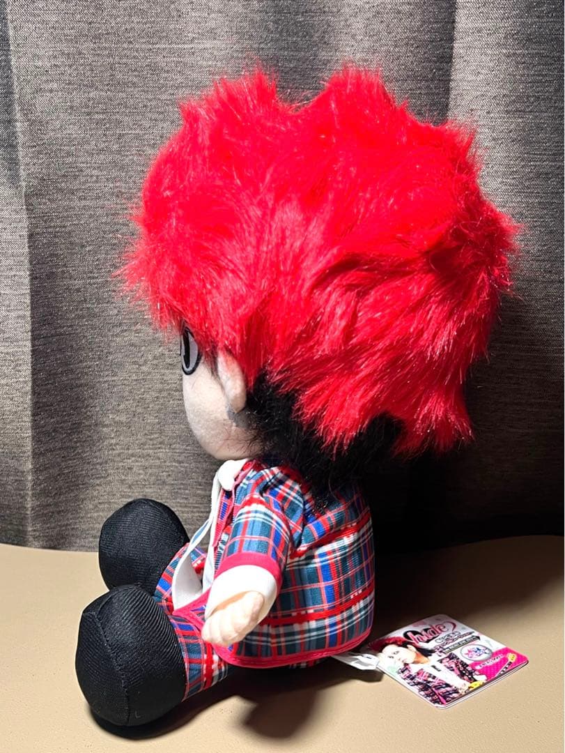 非売品 希少 hide XJAPAN ぬいぐるみ　ビッグサイズ ALIVE