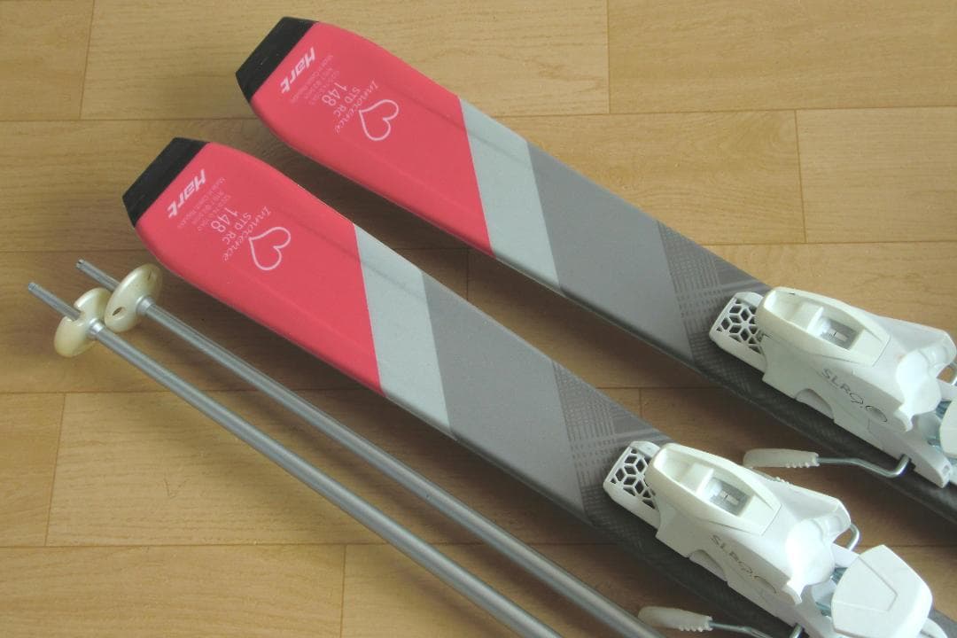 ■■送料無料■Hart■女性用スキーフルセット■板148靴24.5■メンテ付■■