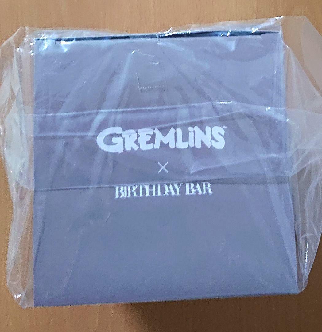 バースデイバー グレムリン ギズモ ぬいぐるみ ペールグレー ハート 25cm