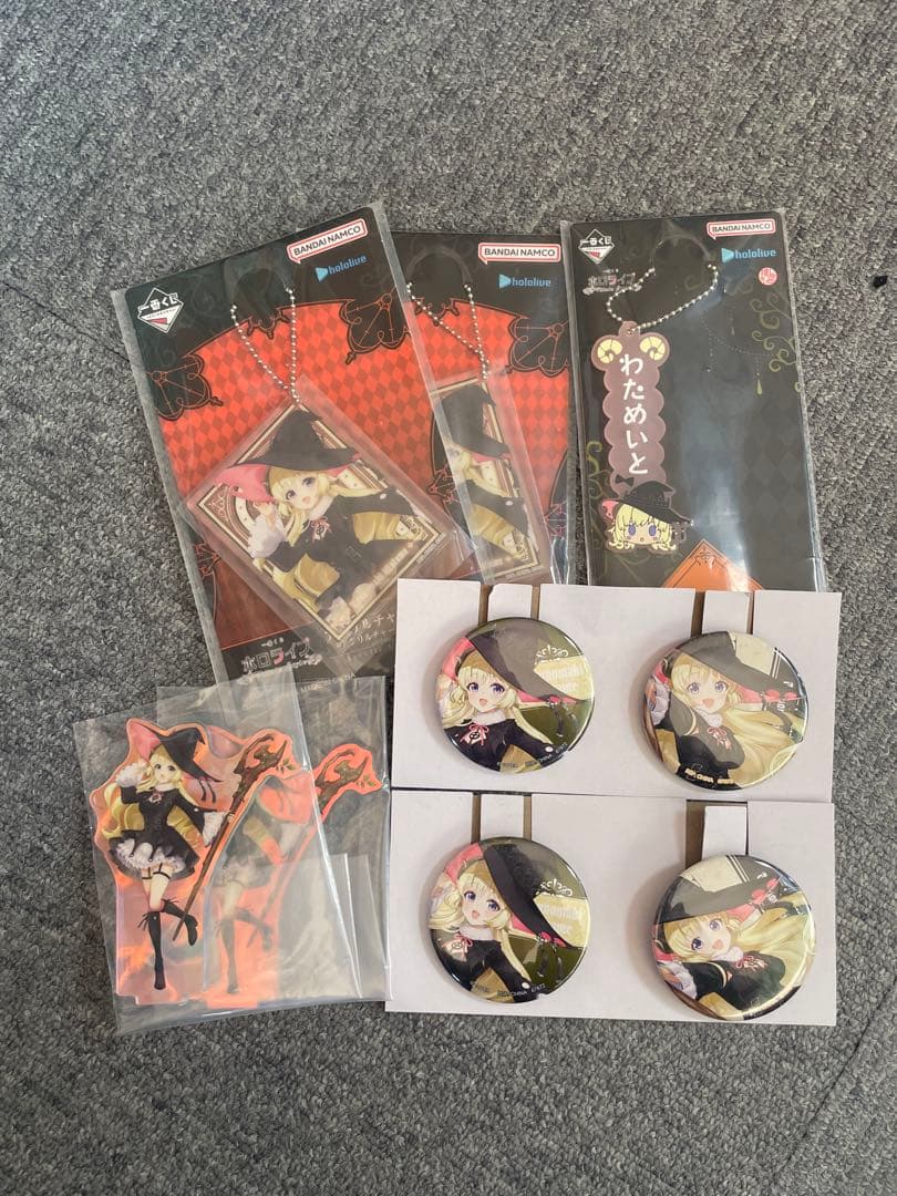 ホロライブ１番くじ ～Villain Style～ 獅白ぼたん・角巻わためセット