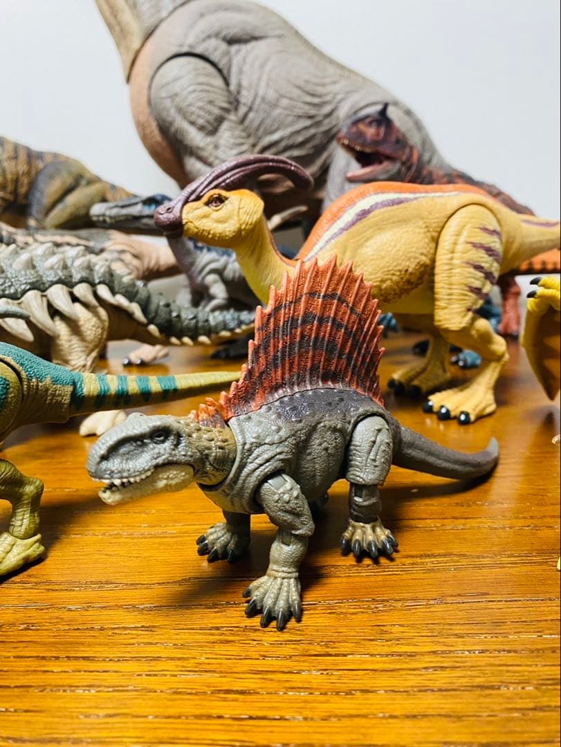 ジュラシックパーク　ハモンドコレクション　フィギュア　恐竜　Tレックス　ラプトル