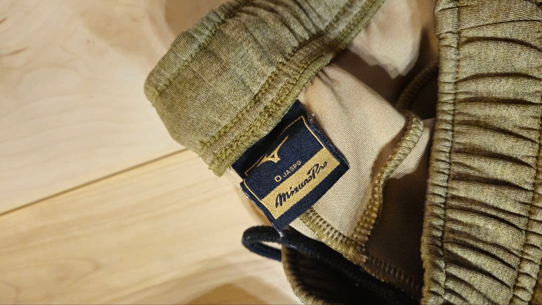 ミズノプロ カーキ　パーカー　上下セット　セットアップ　Oサイズ