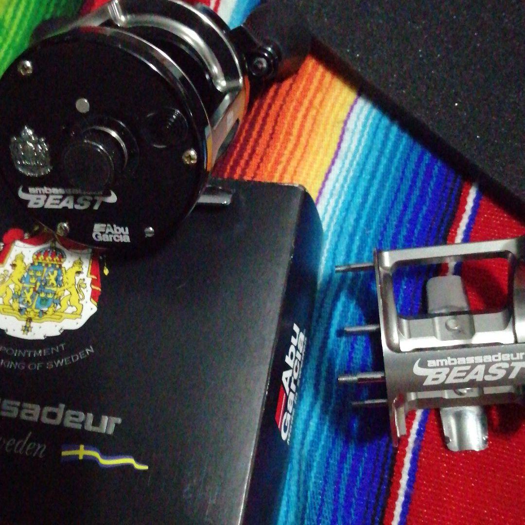 アブガルシア6500BEAST 遠投カゴ氏！