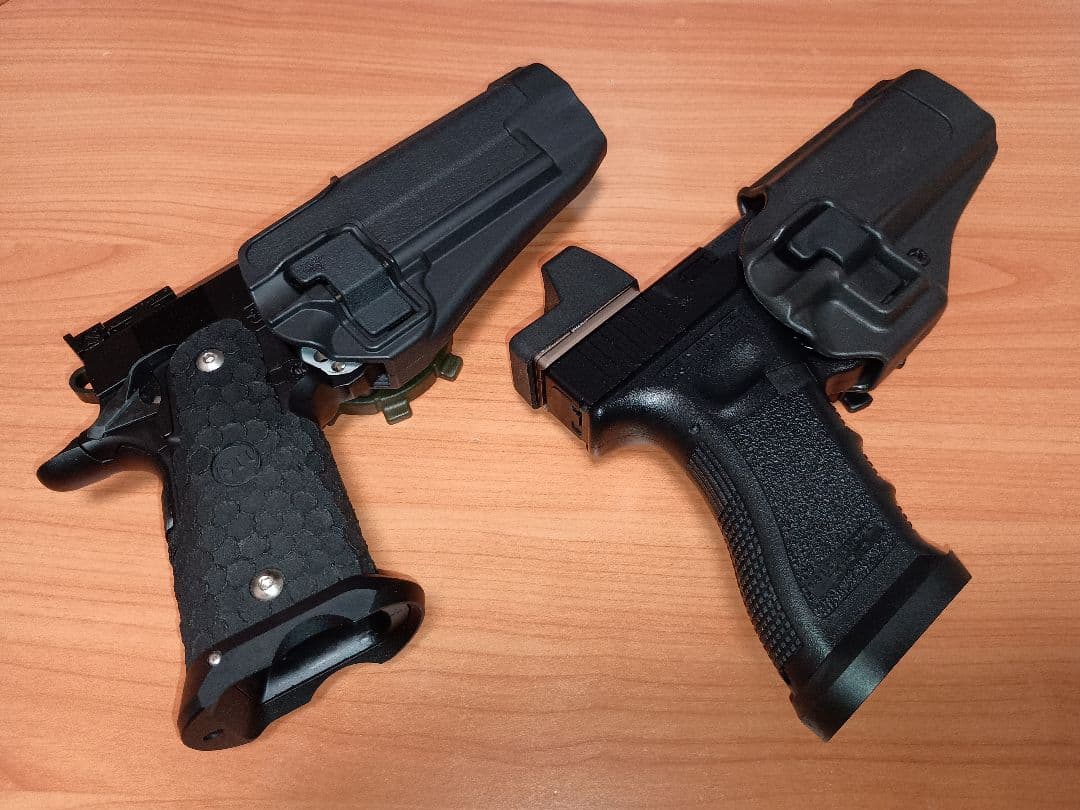 マルイ ハイキャパ5.1 グロック17gen3 マガジンホルスターベルト等セット