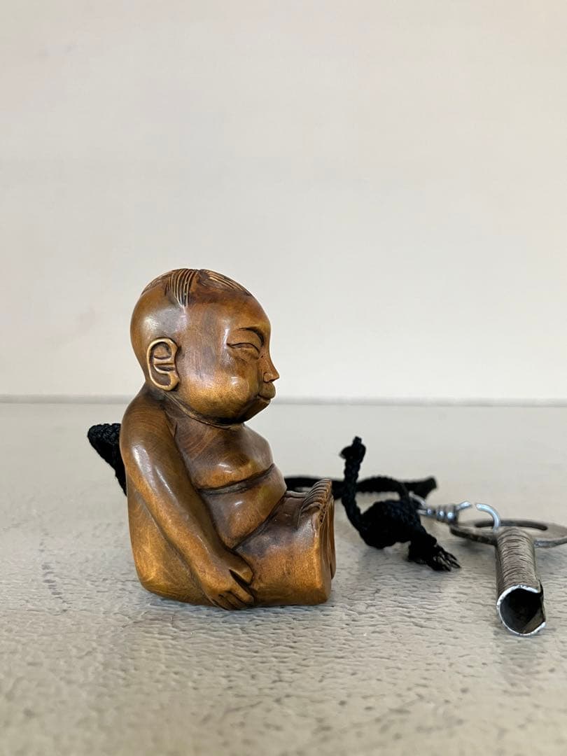 ビリケン　根付　鍵